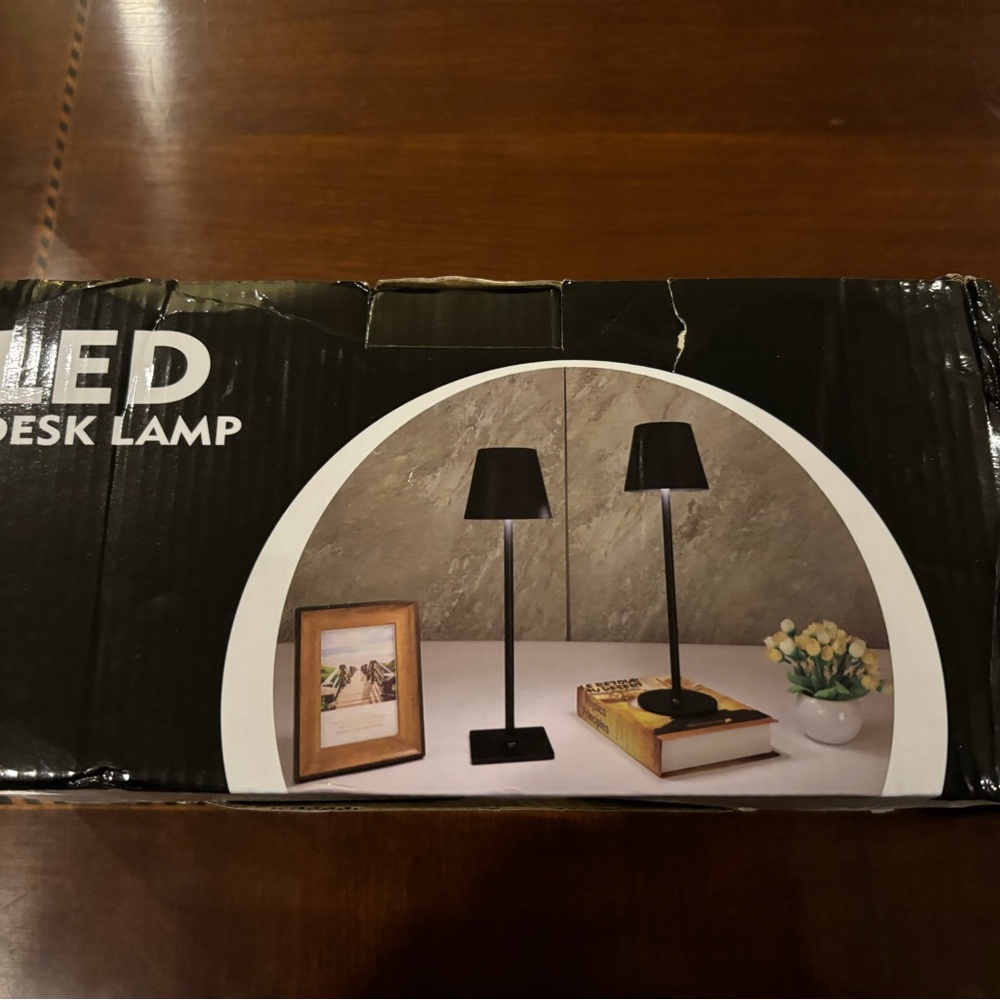 Gold LED Desk Lamp